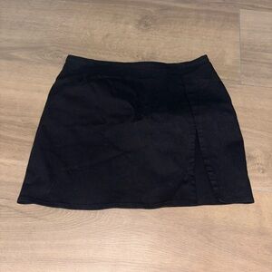 Motel Rocks Black Mini Skirt